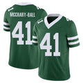 New York #41 Marcelino Player Football V Neck Short Sleeve Green Jersey McCrary-Ball For Men Youth Women Gift