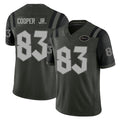New York #83 Omar Player Football V Neck Short Sleeve Gotham Green Jersey Cooper Jr. For Men Youth Women Gift