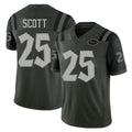 New York #25 Sam Player Football V Neck Short Sleeve Gotham Green Jersey Scott For Men Youth Women Gift