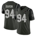 New York #94 Tyler Player Football V Neck Short Sleeve Gotham Green Jersey Baron For Men Youth Women Gift