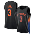New York #3 Hart Player Basketball Sleeveless Black Jersey Josh For Adult Youth