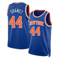 New York #44 Shamet Player Basketball Sleeveless Blue Jersey Landry For Adult Youth