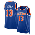 New York #13 Kolek Player Basketball Sleeveless Blue Jersey Tyler For Adult Youth