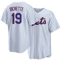 New York #19 Bichette Player Baseball Short Sleeve White Jersey Bo For Men Women Youth Gift