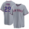 New York #29 Young Player Baseball Short Sleeve Gray Jersey Jared For Men Women Youth Gift
