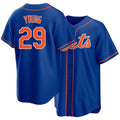 New York #29 Young Player Baseball Short Sleeve Royal Jersey Jared For Men Women Youth Gift