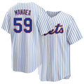 New York #59 Manaea Player Baseball Short Sleeve White Jersey Sean For Men Women Youth Gift
