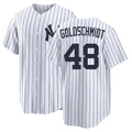 New York #48 Goldschmidt Player Baseball Short Sleeve White Jersey Paul For Men Women Youth Gift