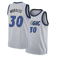 Orlando #30 Morales Player Basketball Sleeveless White Jersey Alex For Adult Youth