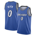 Orlando #0 Black Player Basketball Sleeveless Blue Jersey Anthony For Adult Youth
