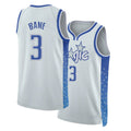 Orlando #3 Bane Player Basketball Sleeveless Silver Jersey Desmond For Adult Youth