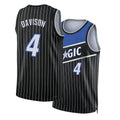 Orlando #4 Davison Player Basketball Sleeveless Black Jersey JD For Adult Youth
