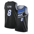 Orlando #8 Cain Player Basketball Sleeveless Black Jersey Jamal For Adult Youth
