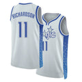 Orlando #11 Richardson Player Basketball Sleeveless Silver Jersey Jase For Adult Youth