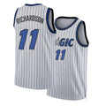 Orlando #11 Richardson Player Basketball Sleeveless White Jersey Jase For Adult Youth