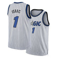 Orlando #1 Isaac Player Basketball Sleeveless White Jersey Jonathan For Adult Youth