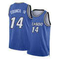 Orlando #14 Council IV Player Basketball Sleeveless Blue Jersey Ricky For Adult Youth