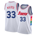 Philadelphia #33 Walker Player Basketball Sleeveless White Jersey Jabari For Adult Youth