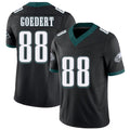 Philadelphia #88 Goedert Player Football V Neck Short Sleeve Black Jersey Dallas For Men Youth Women Gift