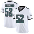 Philadelphia #52 Greenard Player Football V Neck Short Sleeve White Jersey Jonathan For Men Youth Women Gift