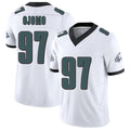 Philadelphia #97 Ojomo Player Football V Neck Short Sleeve White Jersey Moro For Men Youth Women Gift
