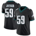 Philadelphia #59 Joyner Player Football V Neck Short Sleeve Black Jersey Seth For Men Youth Women Gift