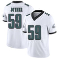 Philadelphia #59 Joyner Player Football V Neck Short Sleeve White Jersey Seth For Men Youth Women Gift