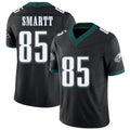 Philadelphia #85 Smartt Player Football V Neck Short Sleeve Black Jersey Stone For Men Youth Women Gift