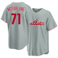 Philadelphia #71 McFarlane Player Baseball Short Sleeve Gray Jersey Alex For Men Women Youth Gift