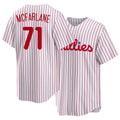 Philadelphia #71 McFarlane Player Baseball Short Sleeve White Jersey Alex For Men Women Youth Gift