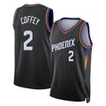 Phoenix #2 Coffey Player Basketball Sleeveless Black Jersey Amir For Adult Youth
