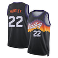 Phoenix #22 Huntley Player Basketball Sleeveless Black Jersey CJ For Adult Youth