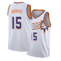 Phoenix #15 Booker Player Basketball Sleeveless White Jersey Devin For Adult Youth