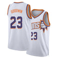 Phoenix #23 Goodwin Player Basketball Sleeveless White Jersey Jordan For Adult Youth