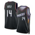 Phoenix #14 Brea Player Basketball Sleeveless Black Jersey Koby For Adult Youth