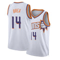 Phoenix #14 Brea Player Basketball Sleeveless White Jersey Koby For Adult Youth