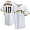 Pittsburgh #10 Reynolds Player Baseball Short Sleeve White Jersey Bryan For Men Women Youth Gift