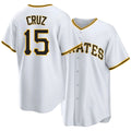 Pittsburgh #15 Cruz Player Baseball Short Sleeve White Jersey Oneil For Men Women Youth Gift