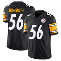 Pittsburgh #56 Highsmith Player Football V Neck Short Sleeve Black Jersey Alex For Men Youth Women Gift