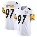 Pittsburgh #97 Heyward Player Football V Neck Short Sleeve White Jersey Cameron For Men Youth Women Gift