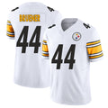 Pittsburgh #44 Bruener Player Football V Neck Short Sleeve White Jersey Carson For Men Youth Women Gift