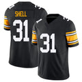 Pittsburgh #31 Shell Black Player Football V Neck Short Sleeve Jersey Donnie For Men Youth Women Gift