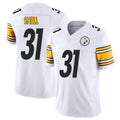 Pittsburgh #31 Shell Player Football V Neck Short Sleeve White Jersey Donnie For Men Youth Women Gift