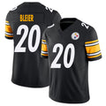 Pittsburgh #20 Bleier Player Football V Neck Short Sleeve Black Jersey Rocky For Men Youth Women Gift