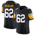 Pittsburgh #62 McCollum Black Player Football V Neck Short Sleeve Jersey Ryan For Men Youth Women Gift