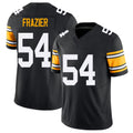 Pittsburgh #54 Frazier Black Player Football V Neck Short Sleeve Jersey Zach For Men Youth Women Gift