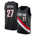 Portland #27 Krejčí Player Basketball Sleeveless Black Jersey Vít For Adult Youth