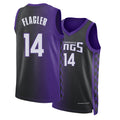 Sacramento #14 Flagler Player Basketball Sleeveless Purple Jersey Adam For Adult Youth