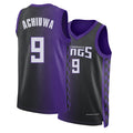 Sacramento #9 Achiuwa Player Basketball Sleeveless Purple Jersey Precious For Adult Youth