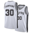 San Antonio #30 Champagnie Player Basketball Sleeveless White Jersey Julian For Adult Youth